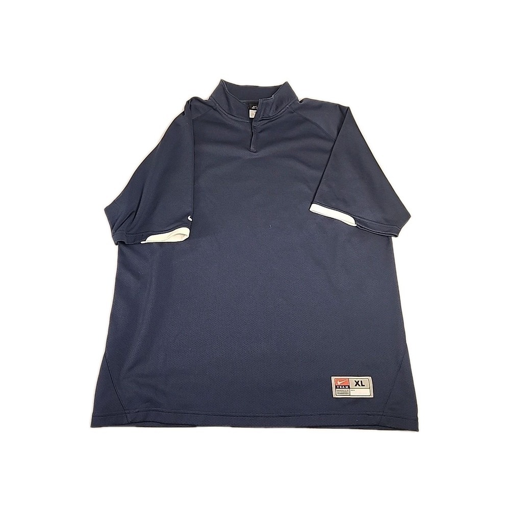 Nike Team Fit Dry 1/4 Zip Shirt Men's X-Large Breathable Baggy Y2K Athletic